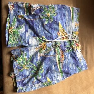 Vintage polo Ralph Lauren Hawaiian swim trunks